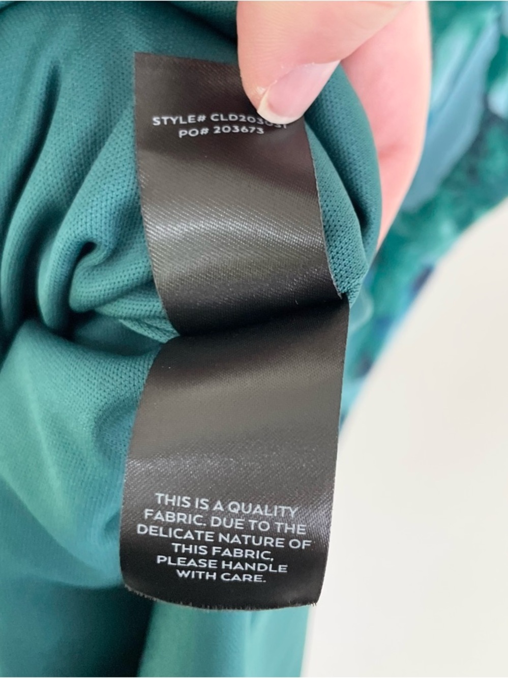 Lulu’s Beautiful Soul Teal Green Floral Print Twist-Front Maxi Dress M Medium - Picture 12 of 12